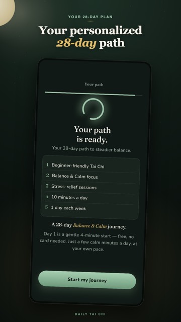 Your personalized 28-day path